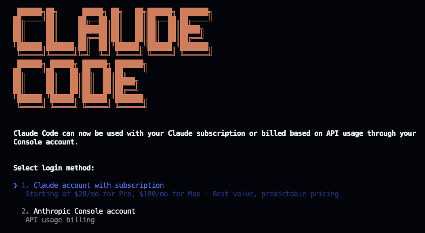 ClaudeCodeセットアップ