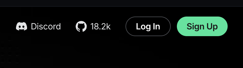 Neonサインアップページ